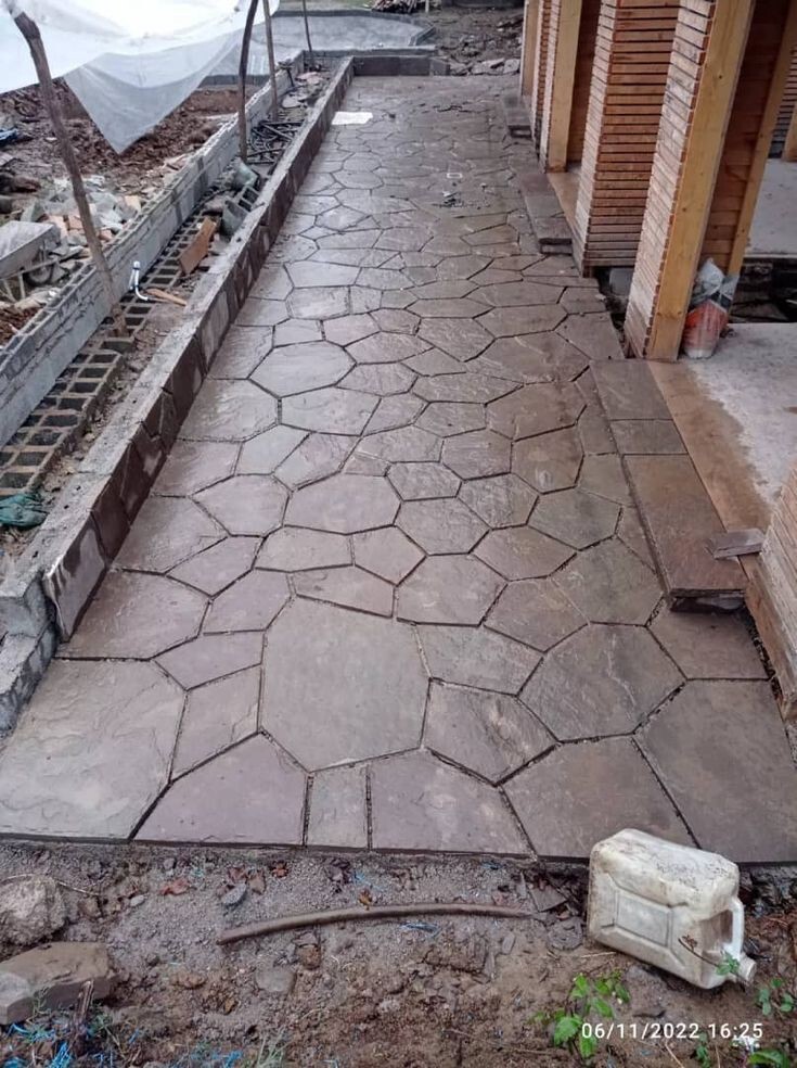 سنگ کف برشی با سنگ لاشه 