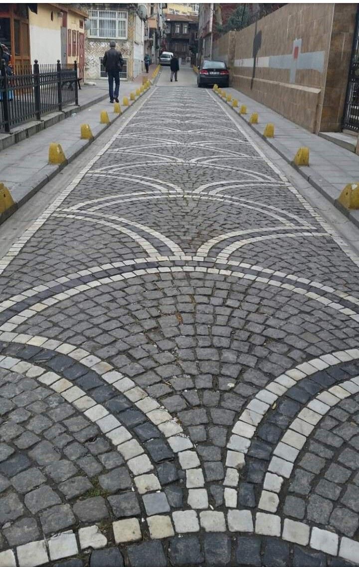 سنگ لاشه نصب سنگ کوبیک حیابان 